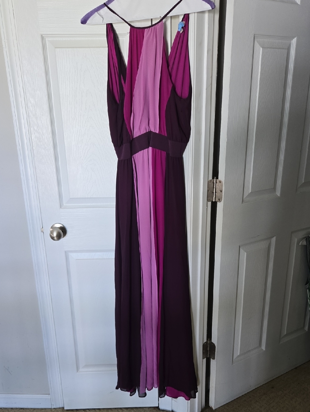 Eva Mendes Collection for New York & Company Color Block Halter Dress